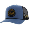 Hooey - Mens Pearl Denim 5-Panel Trucker Cap With Pearl Patch