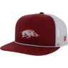 Hooey - Mens Arkansas 5-Panel Trucker Cap With Razorback Logo