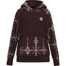 Hooey - Youth Hoodie With Aztec Pattern On Sleeves Hood And Kangaroo Pocket With Internal Phone Pocket