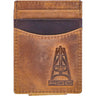 Hog - Unisex Logo Embossed Money Clip With Accent Pocket