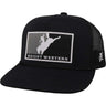 Hooey - Mens Wright Brothers 5-Panel Trucker Cap With Rectangle Patch