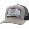Hooey - Mens Rank Stock 5-Panel Trucker Cap With Rectangle Patch