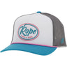 Hooey - Womens Rope Like A 5-Panel Trucker Cap With Oval Patch