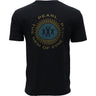 Hooey - Mens Pearl Crew Neck Short Sleeve Pocket T-Shirt With Circle Logo On Back