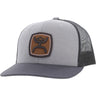 Hooey - Mens Zenith Light 6-Panel Trucker Cap With Logo