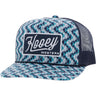 Hooey - Mens Lakota 5-Panel Trucker Cap With Rectangle Patch