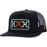 Hooey - Mens Loop 5-Panel Trucker Cap With Rectangle Patch