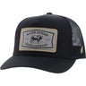 Hooey - Mens Rank Stock 5-Panel Trucker Cap With Rectangle Patch