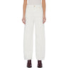 7 For All Mankind - Womens Bonnie Curvilinear Sand Beach Wide Leg Jeans