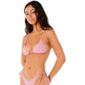 Rip Curl - Womens Isles Plaid Sliding Triangle Bikini Top