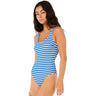 Rip Curl - Womens Es Vedra Stripe Cheeky 1 Piece Surfsuit