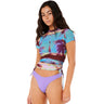 Rip Curl - Womens Hidden Isles Mesh Swim T-Shirt