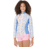 Rip Curl - Junior Sunset Sky Zip Thru Rash Vest