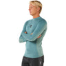 Rip Curl - Mens Waves Upf Perf Long Sleeve Rash Guard