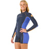 Rip Curl - Womens Dawn Patrol Back Zip Long Sleeve 2/2Mm Spring Suit
