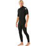 Rip Curl - Mens Dawn Patrol 2/2Mm Short Sleeve Chest Zip Fullsuit