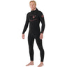 Rip Curl - Mens Fbomb Fusion 4/3Mm Hooded Chest Zip Fullsuit
