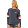 Rip Curl - Womens Las Dalias Raglan Crew Neck Sweatshirt