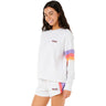Rip Curl - Womens Las Dalias Raglan Crew Neck Sweatshirt