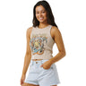 Rip Curl - Womens Sound Wave Ribbed Tank Top