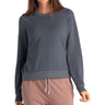 Free Fly - Womens Bamboo Lightweight Fleece Crew Neck Sweatshirt