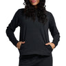 Free Fly - Womens Bamboo Lightweight Fleece Cropped Hoodie