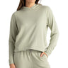 Free Fly - Womens Bamboo Lightweight Fleece Cropped Hoodie