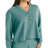 Free Fly - Womens Waffle Long Sleeve Henley