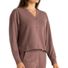 Free Fly - Womens Waffle Long Sleeve Henley