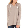 Free Fly - Womens Bamboo Waffle Hoodie