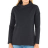 Free Fly - Womens Bamboo Thermal Fleece Mockneck Sweatshirt