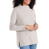 Free Fly - Womens Bamboo Thermal Fleece Mockneck Sweatshirt
