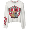 Junk Food - Womens 49Ers Helmet Crop Fleece Sweatshirt