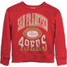 Junk Food - Girls 49Ers Hot Route Fleece Sweatshirt