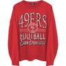 Junk Food - Mens 49Ers Lateral Crew Neck Fleece Sweatshirt