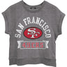 Junk Food - Womens 49Ers Raglan Fleece Tank Sweater
