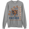 Junk Food - Unisex Bears Backfield Crew Neck Fleece Sweatshirt