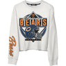 Junk Food - Womens Bears Helmet Crop Fleece Sweatshirt