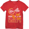 Junk Food - Girls Chiefs Mickey Crest T-Shirt