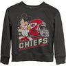 Junk Food - Girls Chiefs Mickey Ctp Fleece Sweatshirt