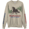 Junk Food - Unisex Clydesdale King Of Beers Sweatshirt