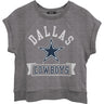 Junk Food - Womens Cowboys Raglan Fleece Tank Sweater