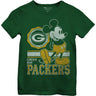 Junk Food - Girls Packers Mickey Crest T-Shirt