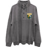 Junk Food - Mens Packers Slant 1/4 Button Up Fleece Sweater
