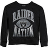 Junk Food - Girls Raiders Hot Route Fleece Sweatshirt
