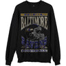 Junk Food - Unisex Ravens Helmet Crew Neck Fleece Sweatshirt
