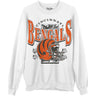 Junk Food - Unisex Bengals Conversion Crew Neck Fleece Sweatshirt