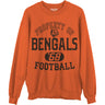 Junk Food - Unisex Bengals Property Crew Neck Fleece Sweatshirt