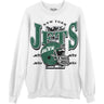Junk Food - Unisex Jets Conversion Crew Neck Fleece Sweatshirt