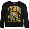 Junk Food - Girls Steelers Hot Route Fleece Sweatshirt